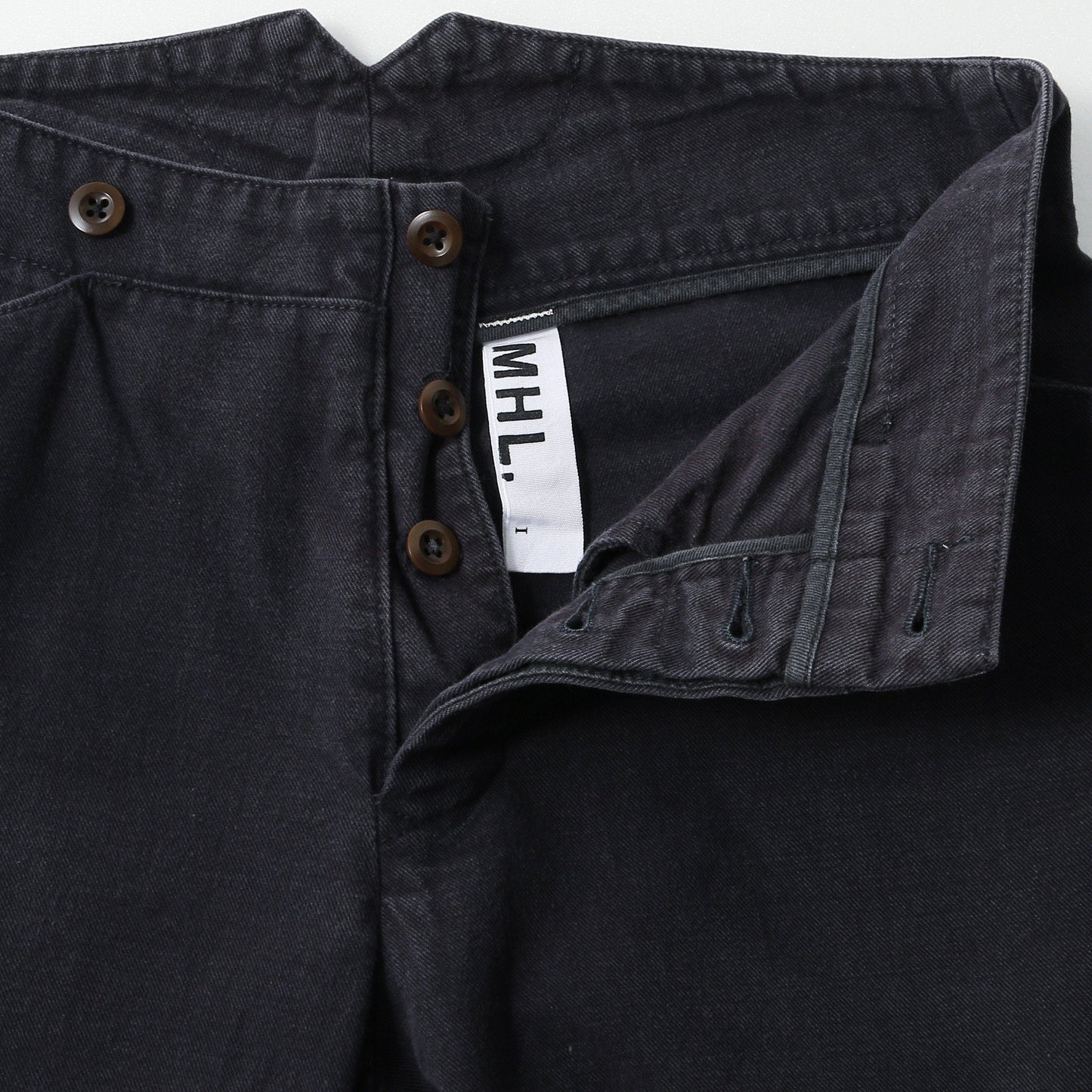 FADED TWILL TROUSERS