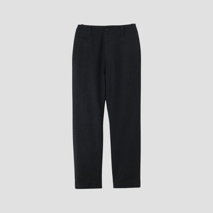 LIGHT MILLED DRY WOOL TWILL TROUSERS
