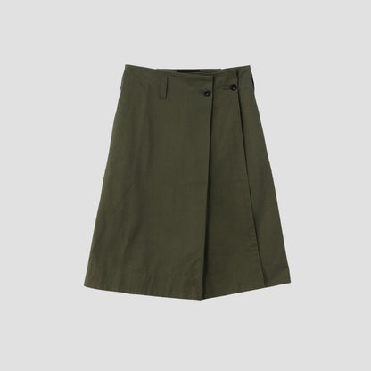 SOFT COTTON TWILL SKIRT