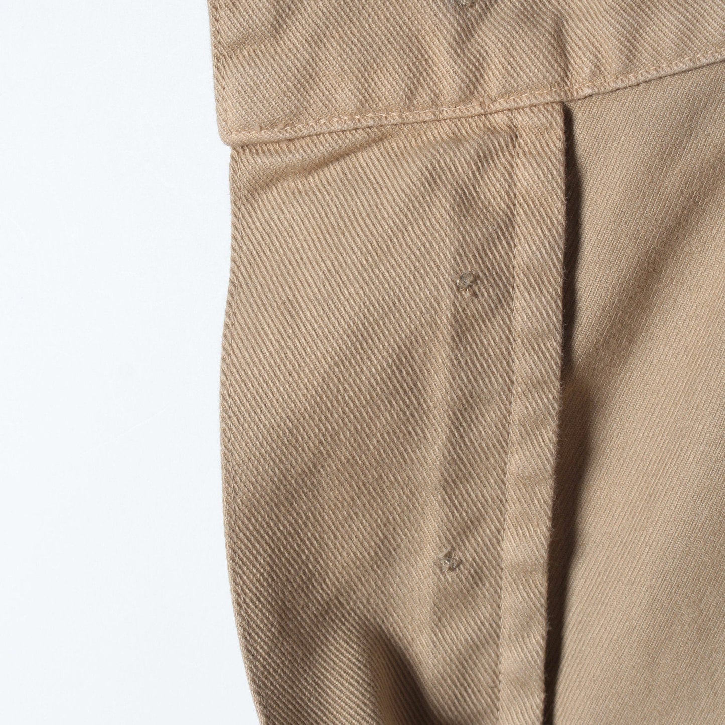 SOFT TWISTED YARN COTTON TROUSERS