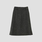 WOOL TWEED SKIRT