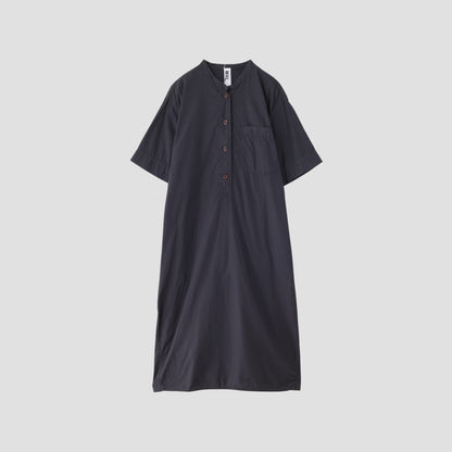 GARMENT DYE BASIC POPLIN DRESS