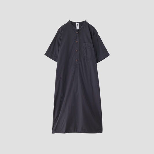 GARMENT DYE BASIC POPLIN DRESS
