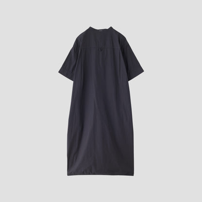 GARMENT DYE BASIC POPLIN DRESS