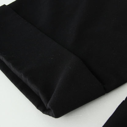 WOOL COTTON TWILL TROUSERS