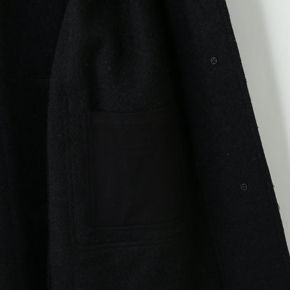 HEAVY WOOL MELTON COAT