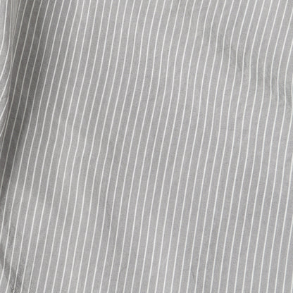 COTTON SILK STRIPE SHIRT