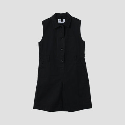 WASHED COMPACT COTTON TROUSERS
