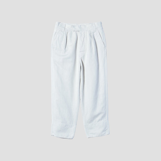 COTTON LINEN HERRINGBONE(MHL SHOP限定) TROUSERS