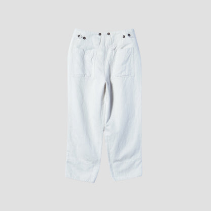 COTTON LINEN HERRINGBONE(MHL SHOP限定) TROUSERS