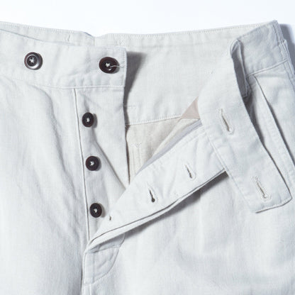 COTTON LINEN HERRINGBONE(MHL SHOP限定) TROUSERS