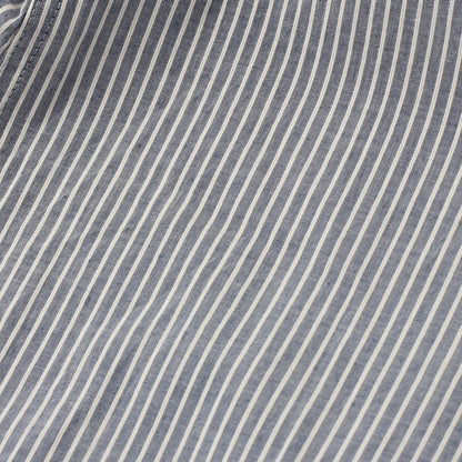 COTTON LINEN STRIPE SHIRT