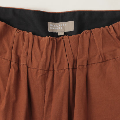PLAIN COTTON SILK TROUSERS