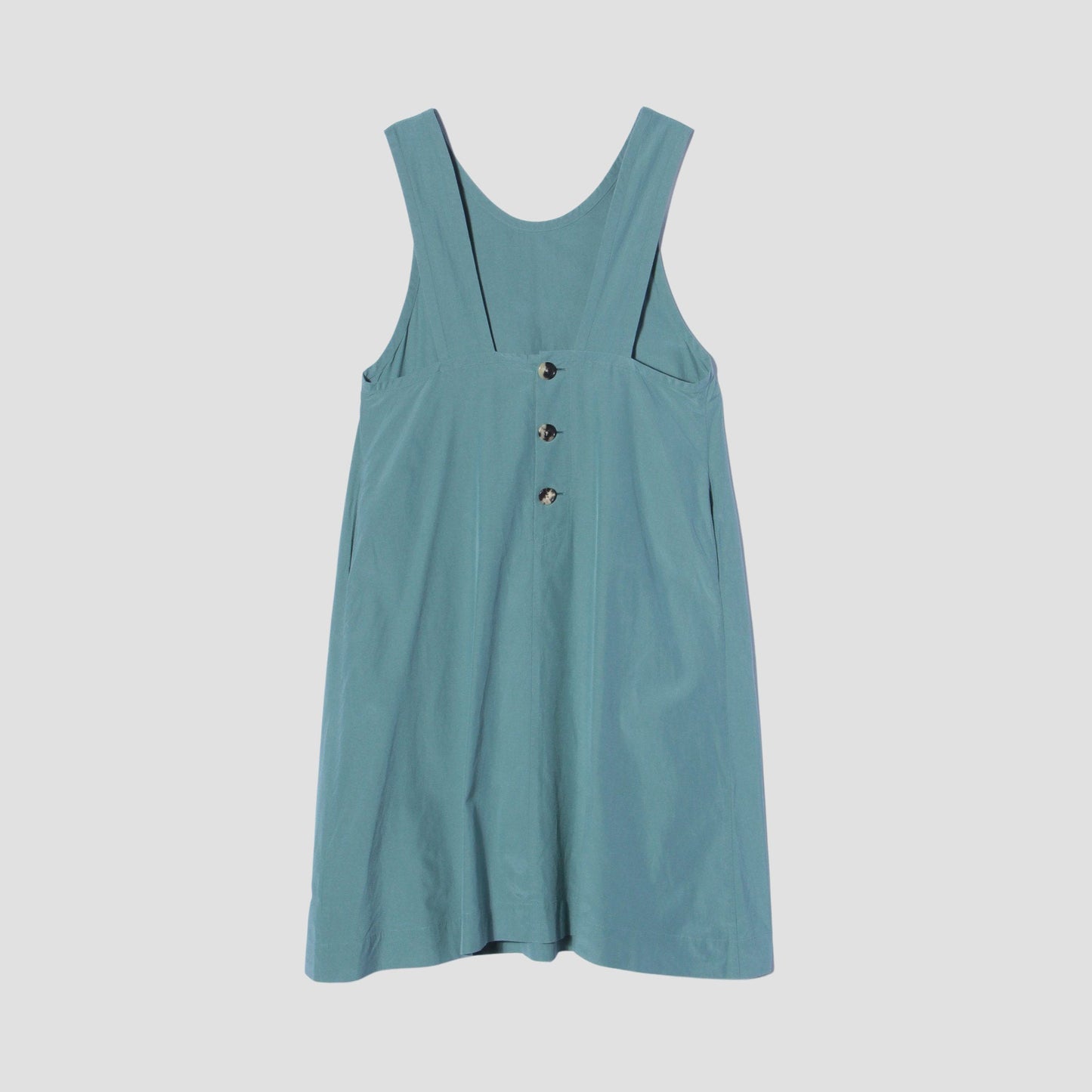 SILK COTTON POPLIN DRESS
