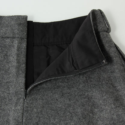 FELTED WOOL JERSEY SKIRT