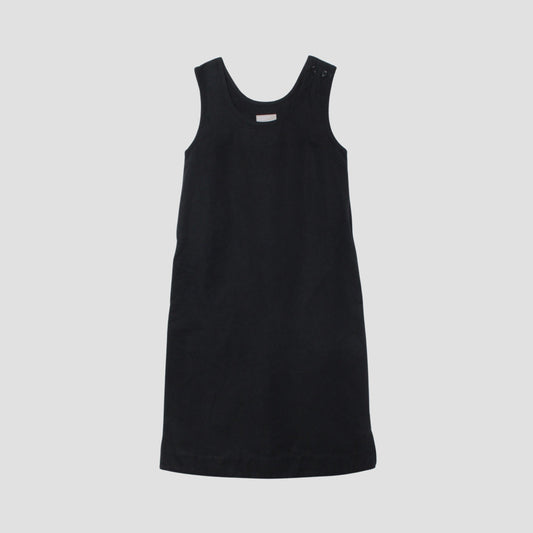 LINEN COTTON TWILL DRESS