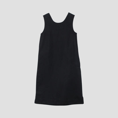 LINEN COTTON TWILL DRESS