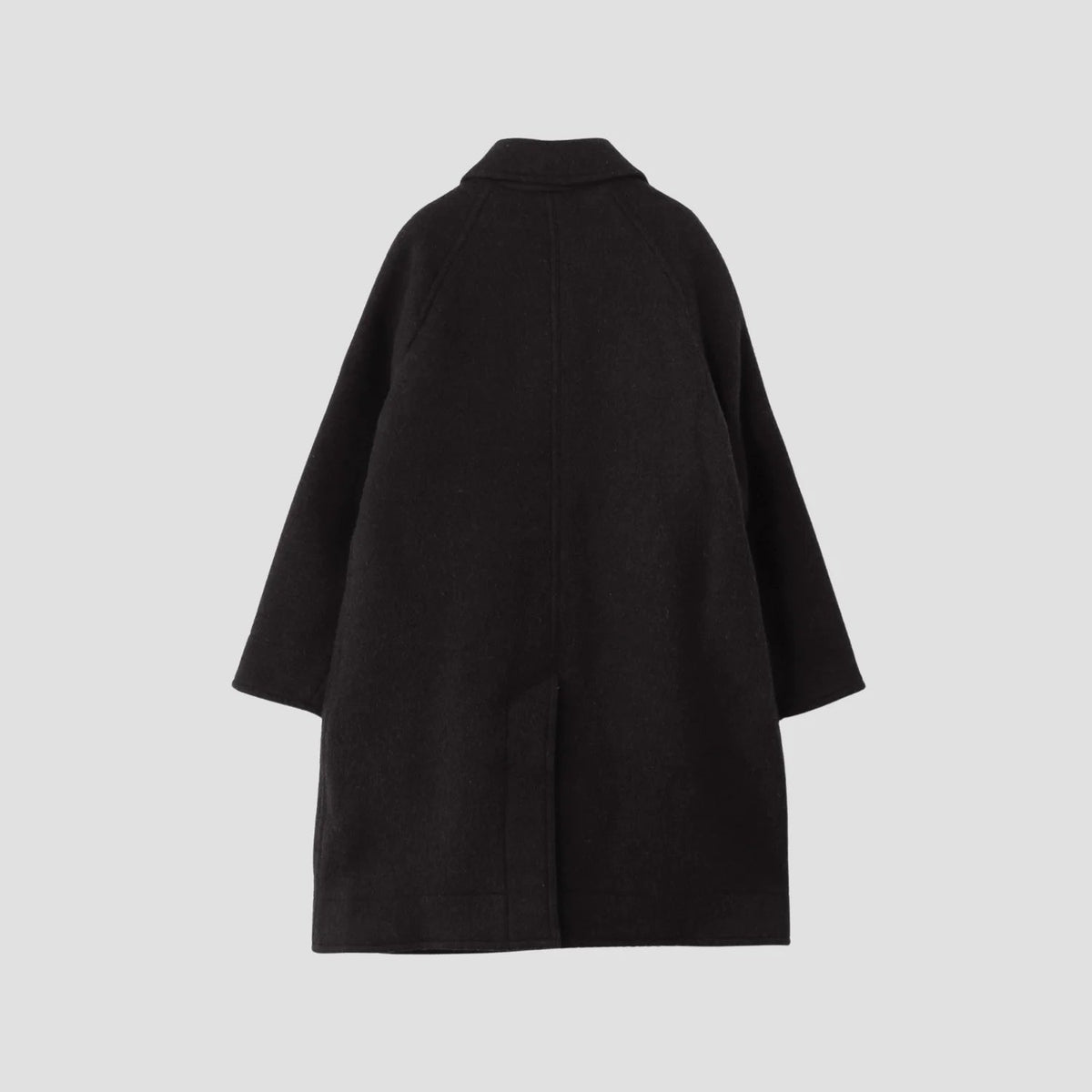 LOFTED WOOL MELTON COAT