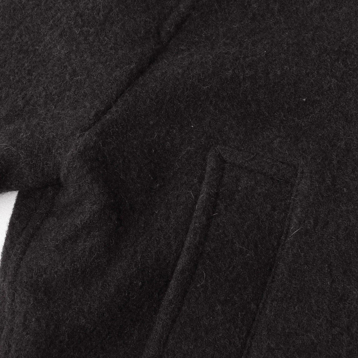 LOFTED WOOL MELTON COAT