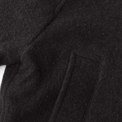 LOFTED WOOL MELTON COAT