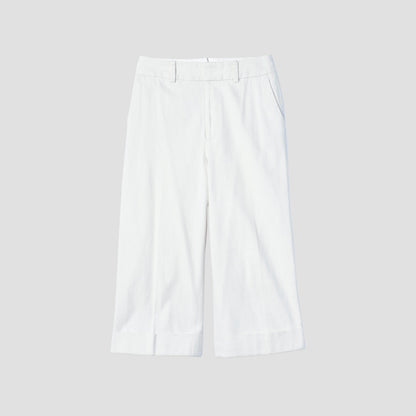 COTTON TWILL TROUSERS