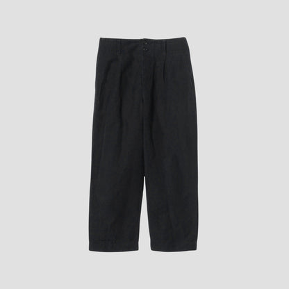 COTTON LINEN TROUSERS