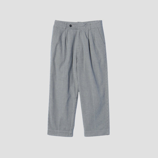 WORKWEAR COTTON LINEN TROUSERS