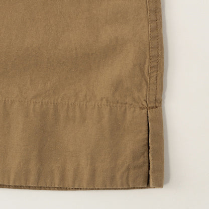 SANDED COTTON LINEN SHIRT