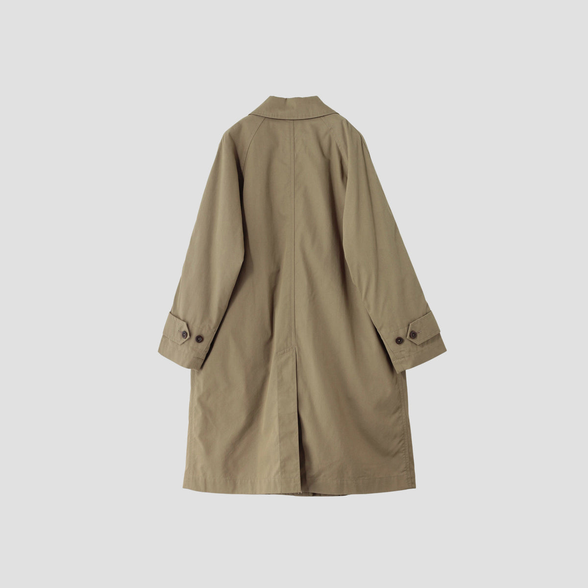 PROOFED COTTON NYLON TWILL COAT