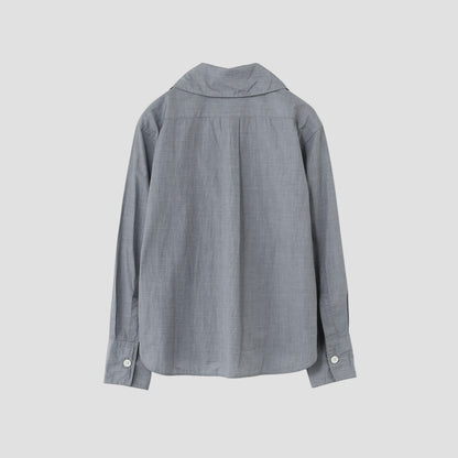 COTTON CHAMBRAY SHIRT