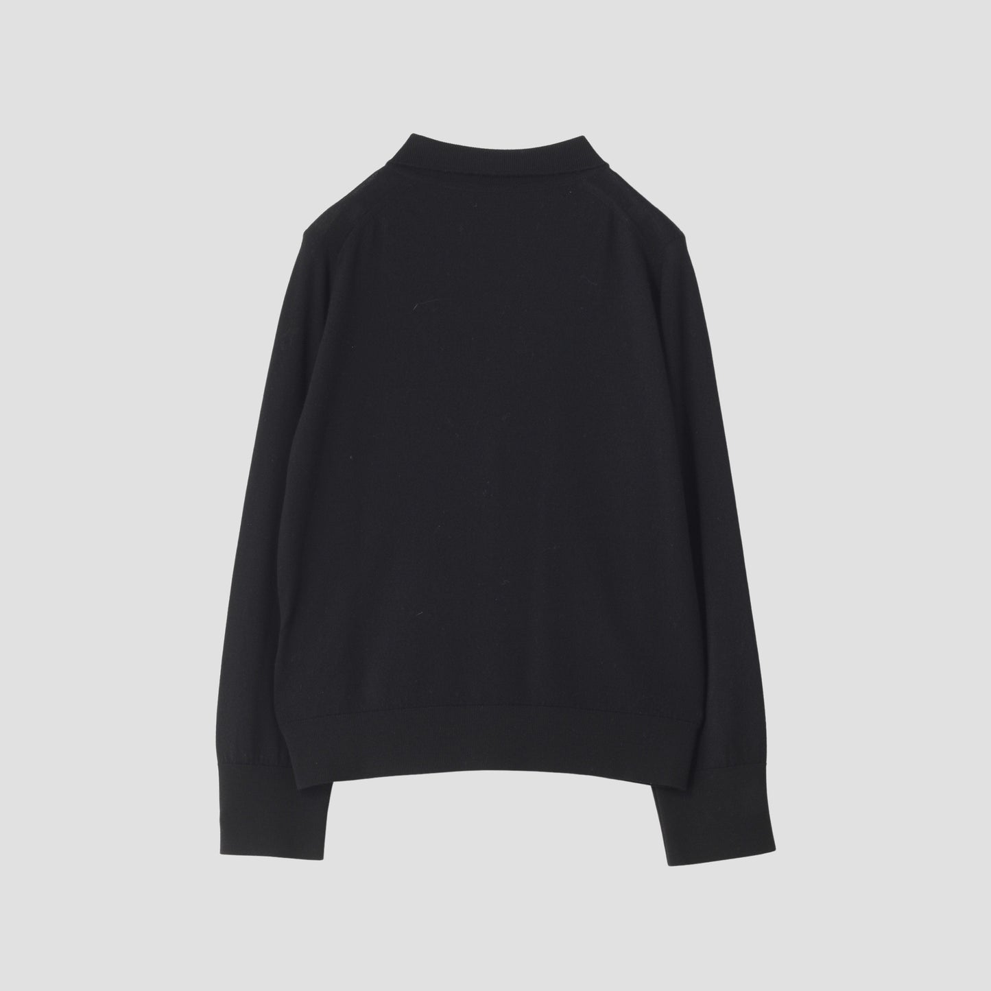POLO COLLAR CARDIGAN KNIT