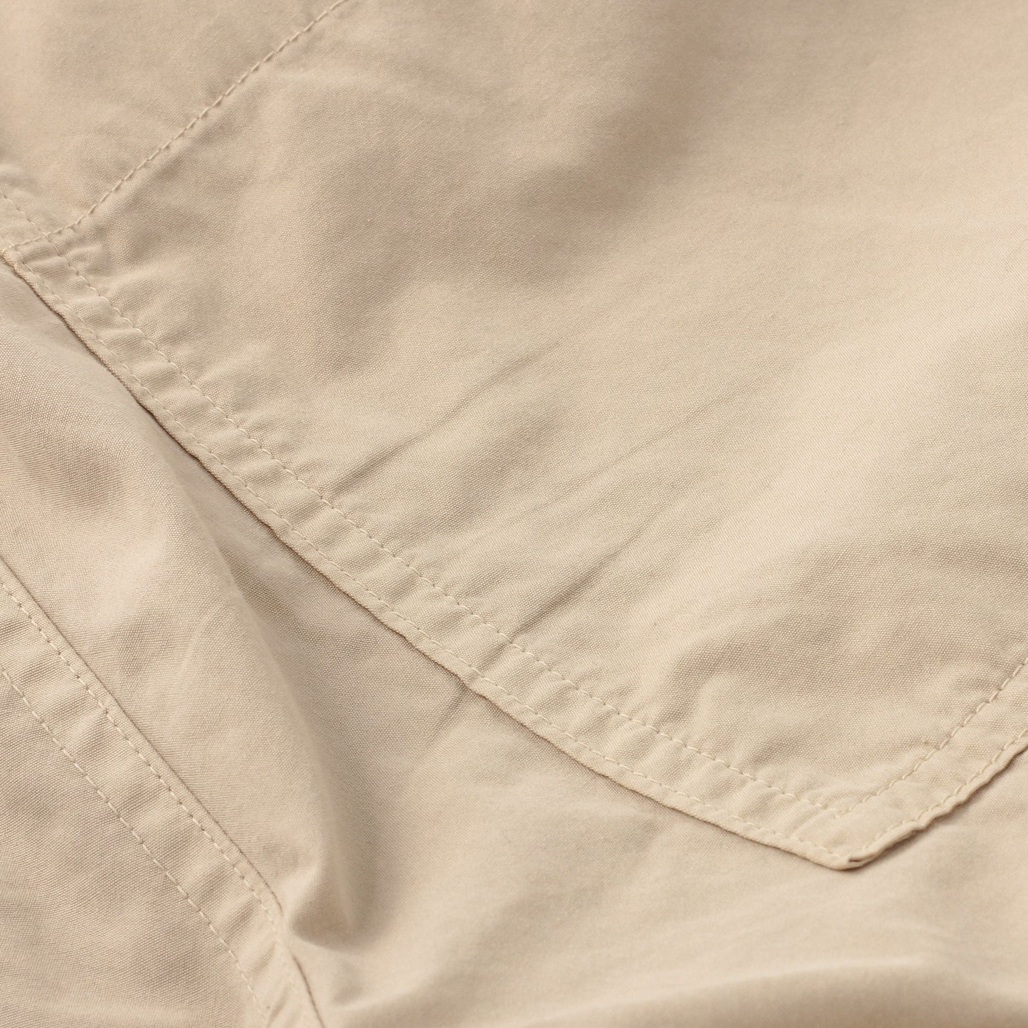 FINE COMPACT COTTON POPLIN TROUSERS