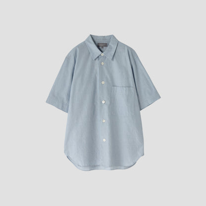 COTTON SILK END ON END SHIRT