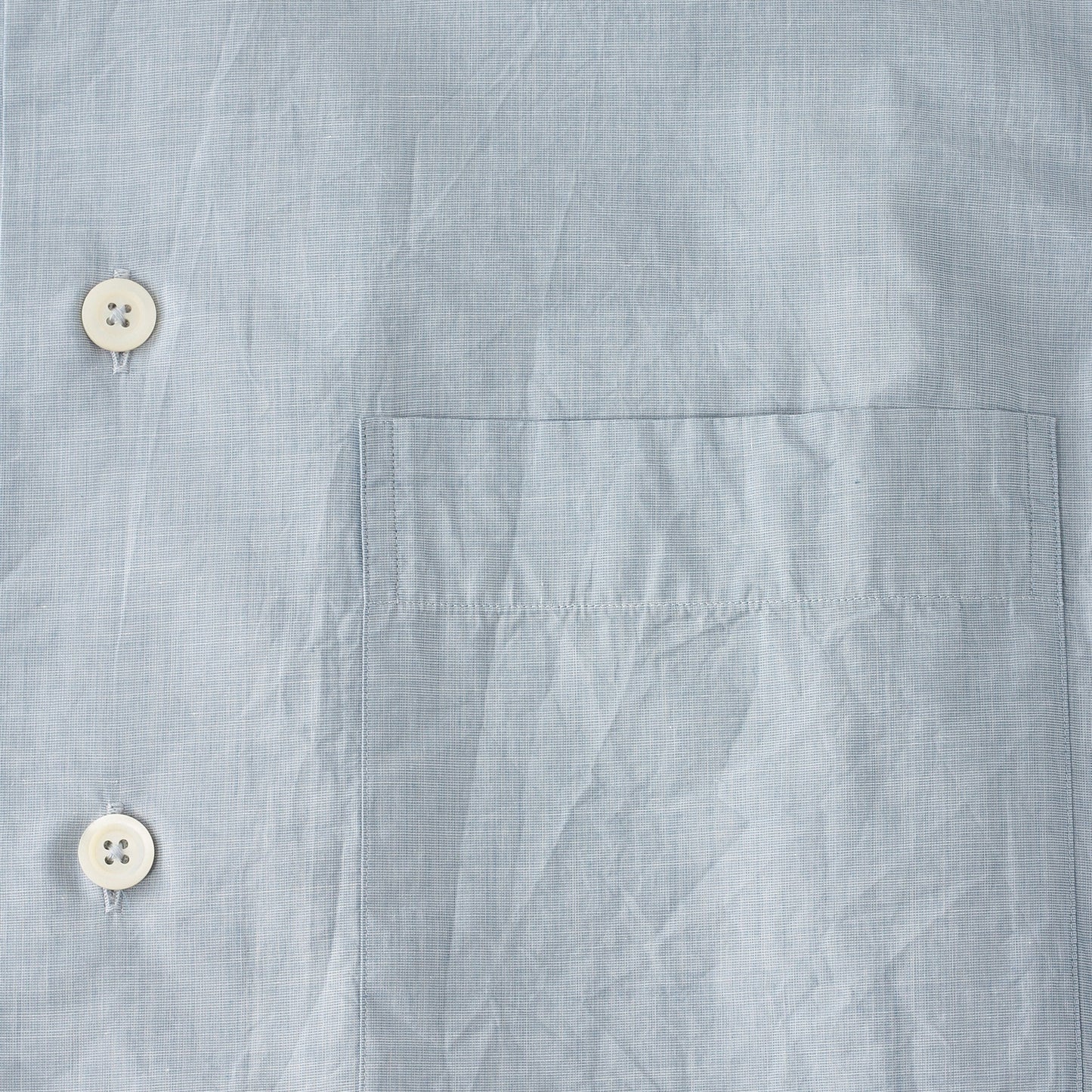 COTTON SILK END ON END SHIRT