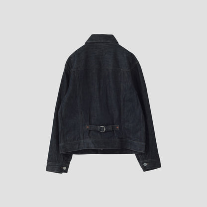ORGANIC COTTON DENIM BLOUSON