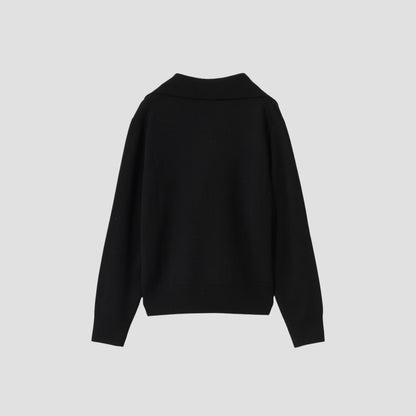 WASHED FINE MERINO KNIT