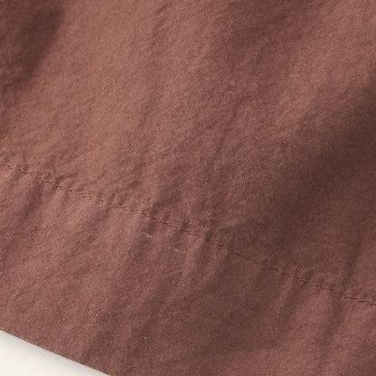 WASHED DRY COTTON POPLIN SHIRT