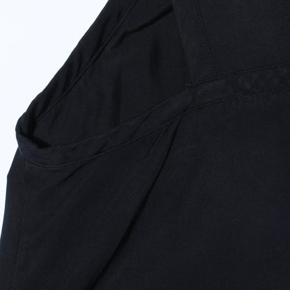 GLAZED COTTON CUPRA DRESS