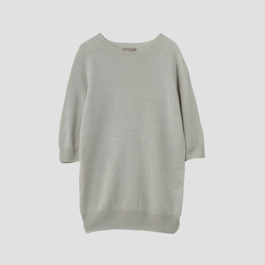 LINEN COTTON JUMPER KNIT