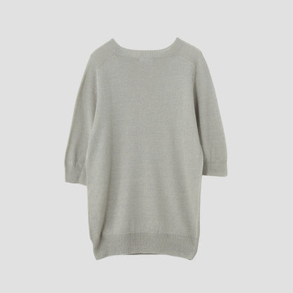 LINEN COTTON JUMPER KNIT