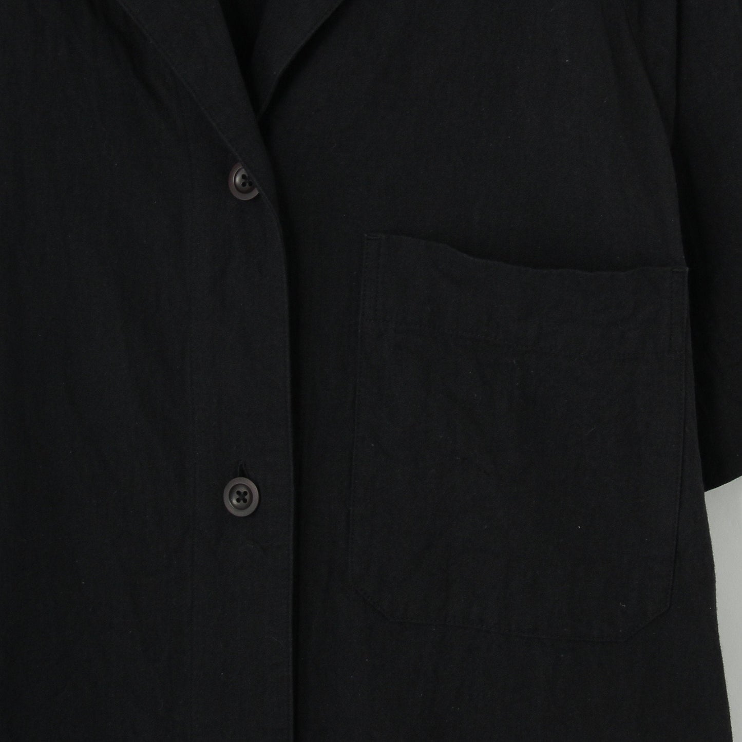 LINEN COTTON PLAINWEAVE DRESS