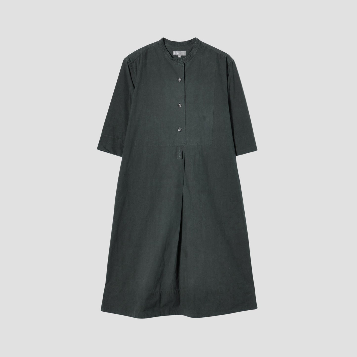 STIFF COTTON POPLIN DRESS