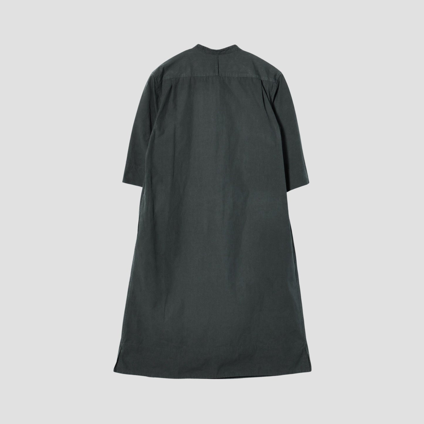 STIFF COTTON POPLIN DRESS