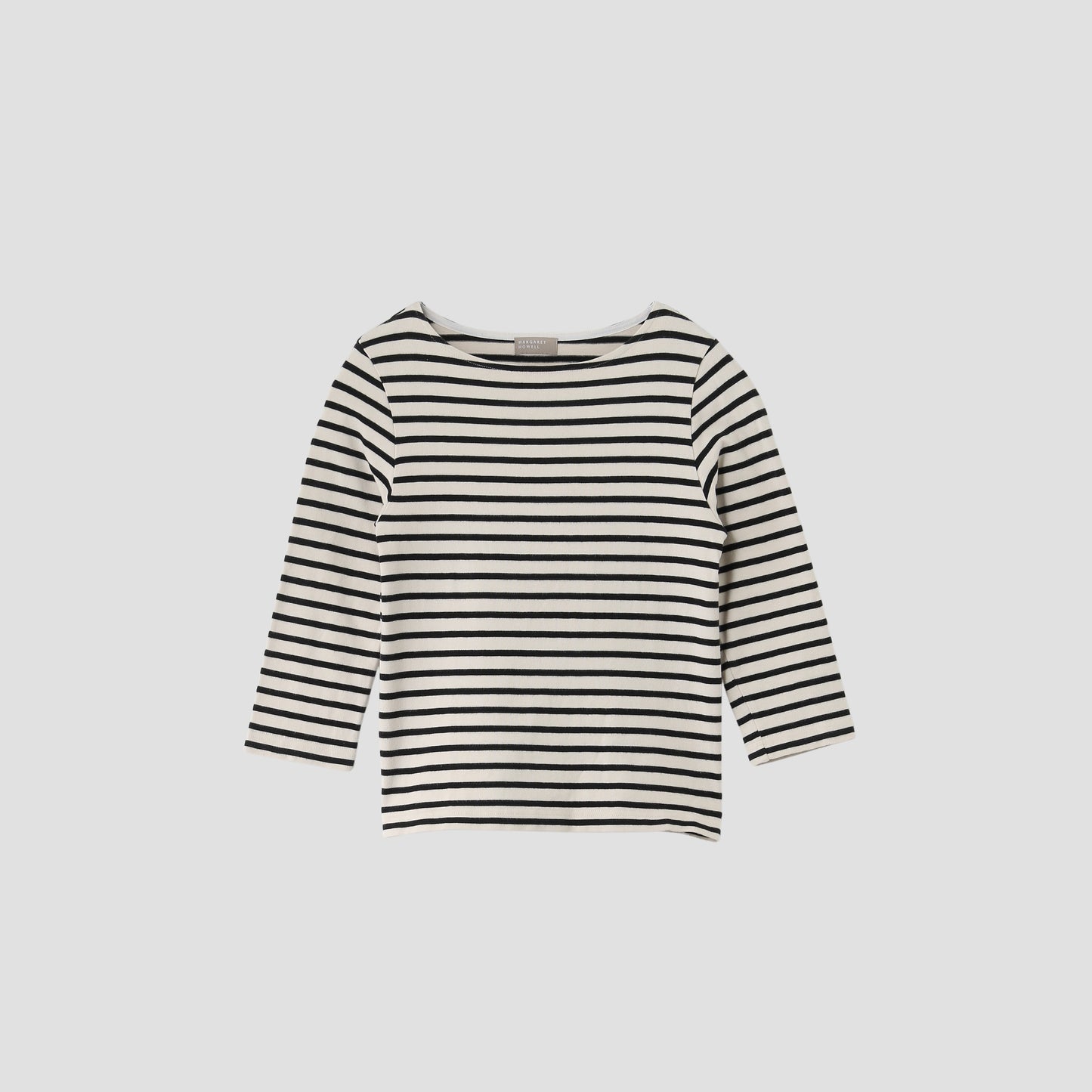 COTTON PARALLEL STRIPE JERSEY