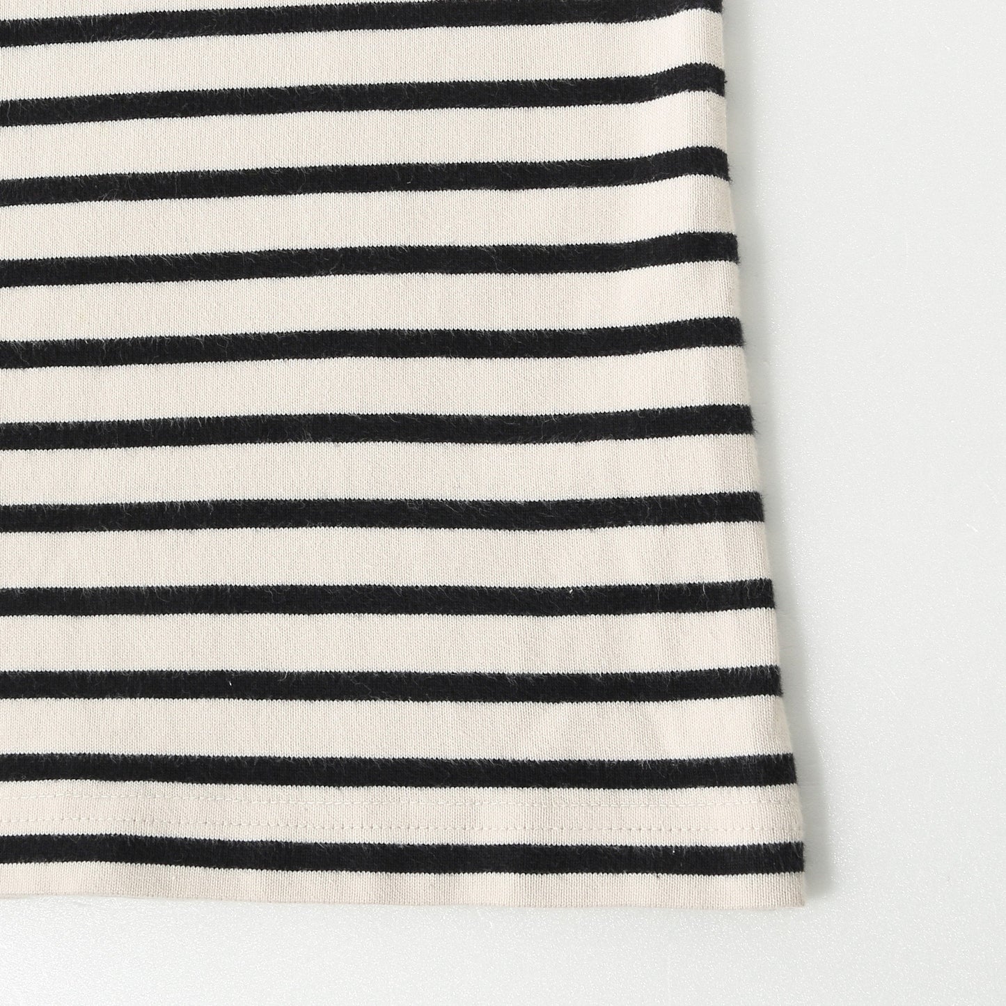COTTON PARALLEL STRIPE JERSEY