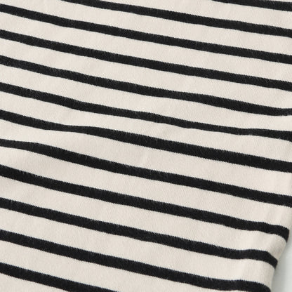 COTTON PARALLEL STRIPE JERSEY