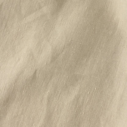 DENSE FINE LINEN POPLIN SKIRT