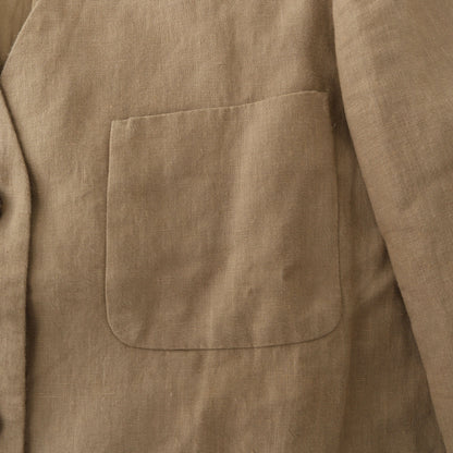 PLAIN LINEN JACKET