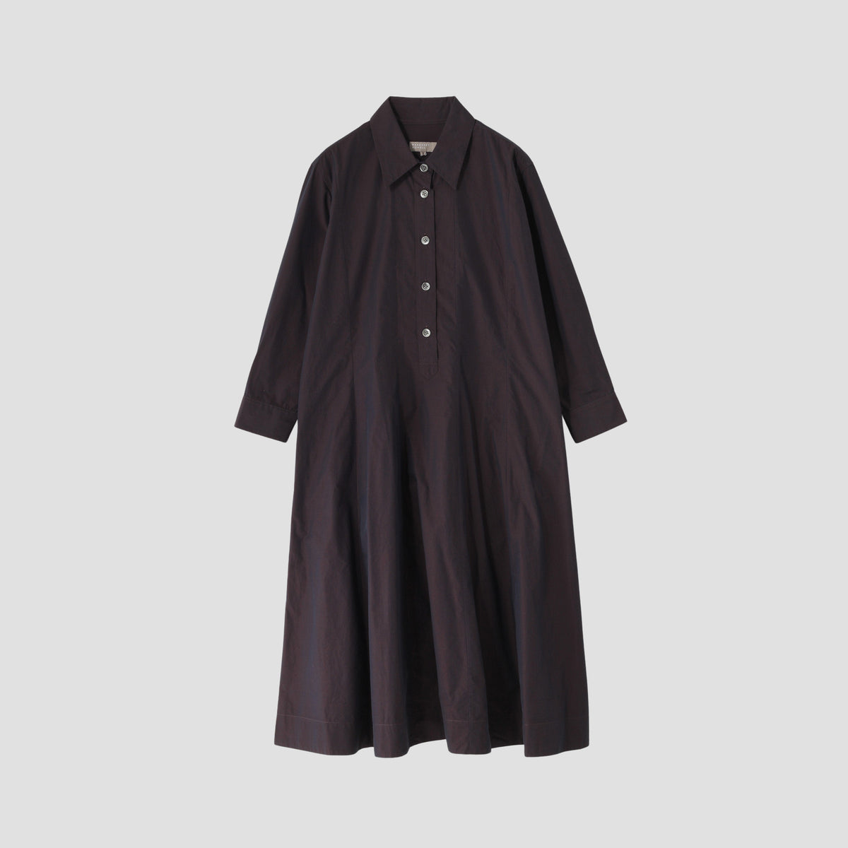 FINE COTTON CHAMBRAY DRESS
