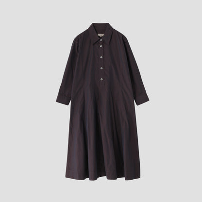 FINE COTTON CHAMBRAY DRESS